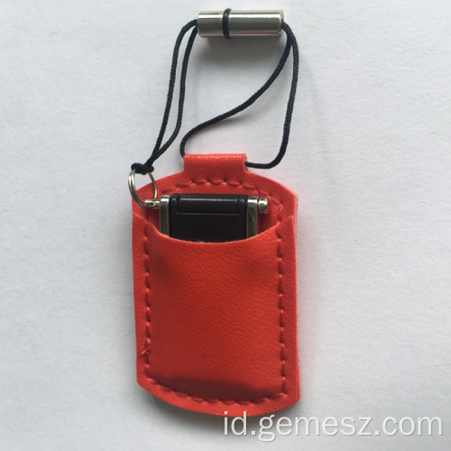 Hadiah Kulit MINI USB Stick USB 2.0 3.0
